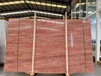 Иранская красная травертиновая плита